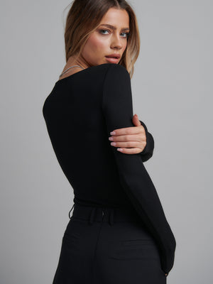 
                  
                    Lara Bodysuit | Black
                  
                
