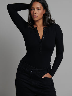 
                  
                    Lara Bodysuit | Black
                  
                